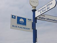 blue flag