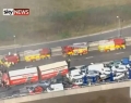 Gigantyczny karambol na A249