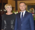 Prezydent Duda na spotkaniu z Poloni