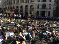  Zaskakujca procesja pogrzebowa w centrum Londynu