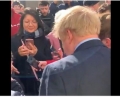 Johnson nazwany „zdrajc” podczas wizyty u powodzian