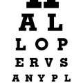 Eye Test Chart 1