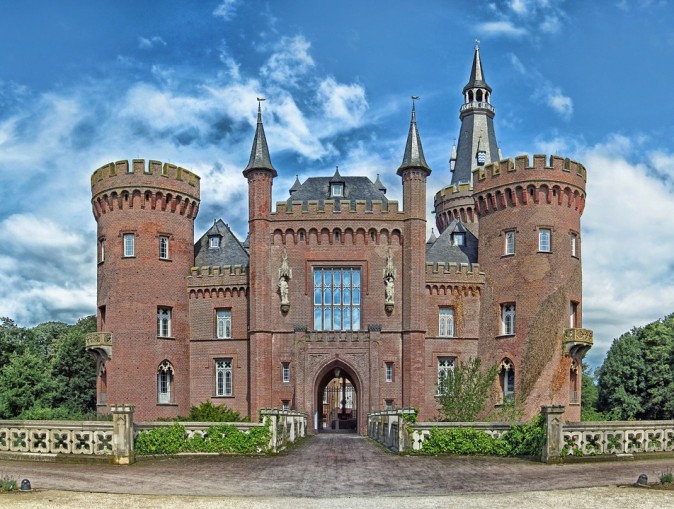 Bedburg Hau Niemcy Zamek Moyland Budynku MyPolacy.de