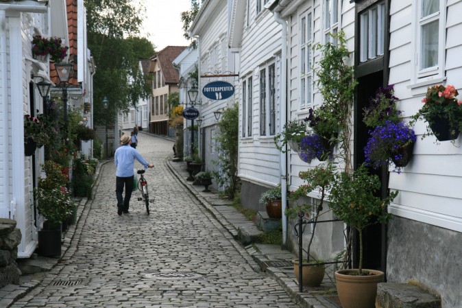Stavanger dzielnica biaych domkw 