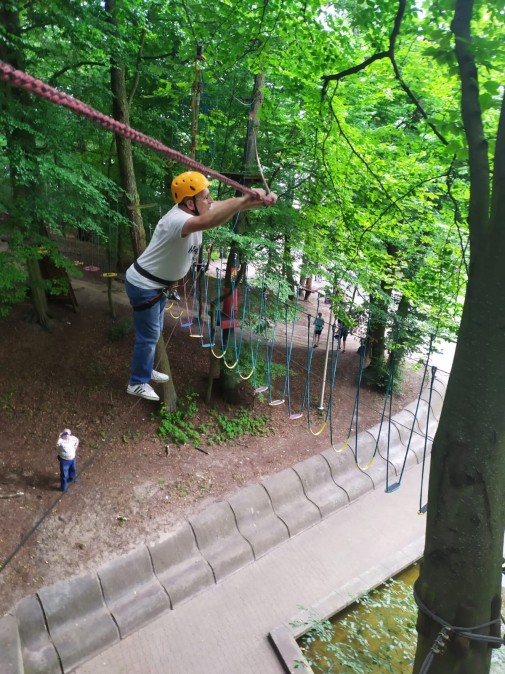 Park linowy Poznan 2020