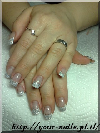 White glitter