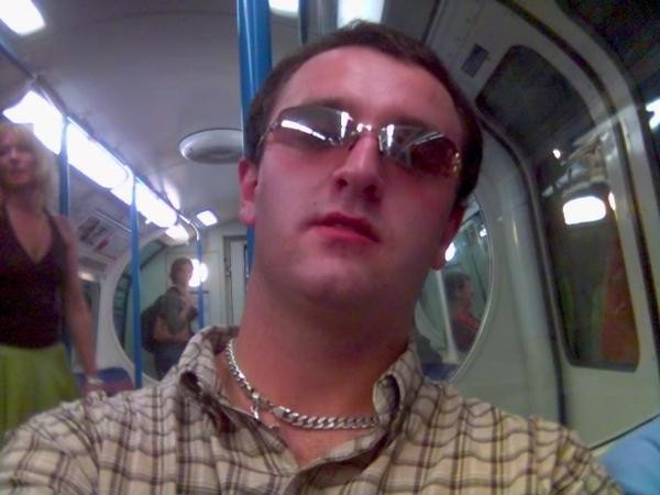London-busy victoria line....
