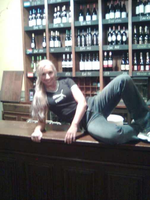 w pracy. a raczej po pracy
