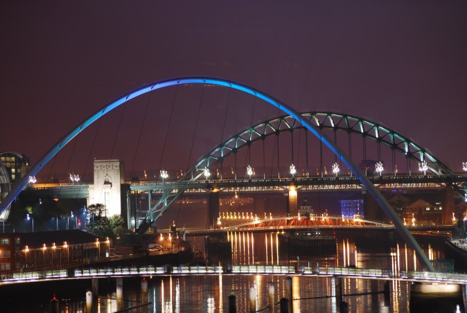 Newcastle by night