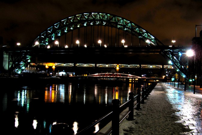 Newcastle by night