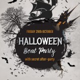 Halloween lockdown celebrations Boat Party